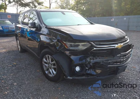 2018 Chevrolet Traverse 1Lt из США, поврежденный, VIN 1GNEVGKW6JJ222174